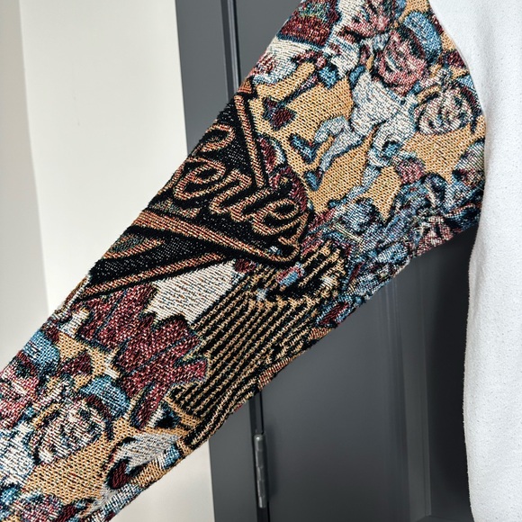 Vintage/custom Atlanta Braves pullover - Picture 4 of 4